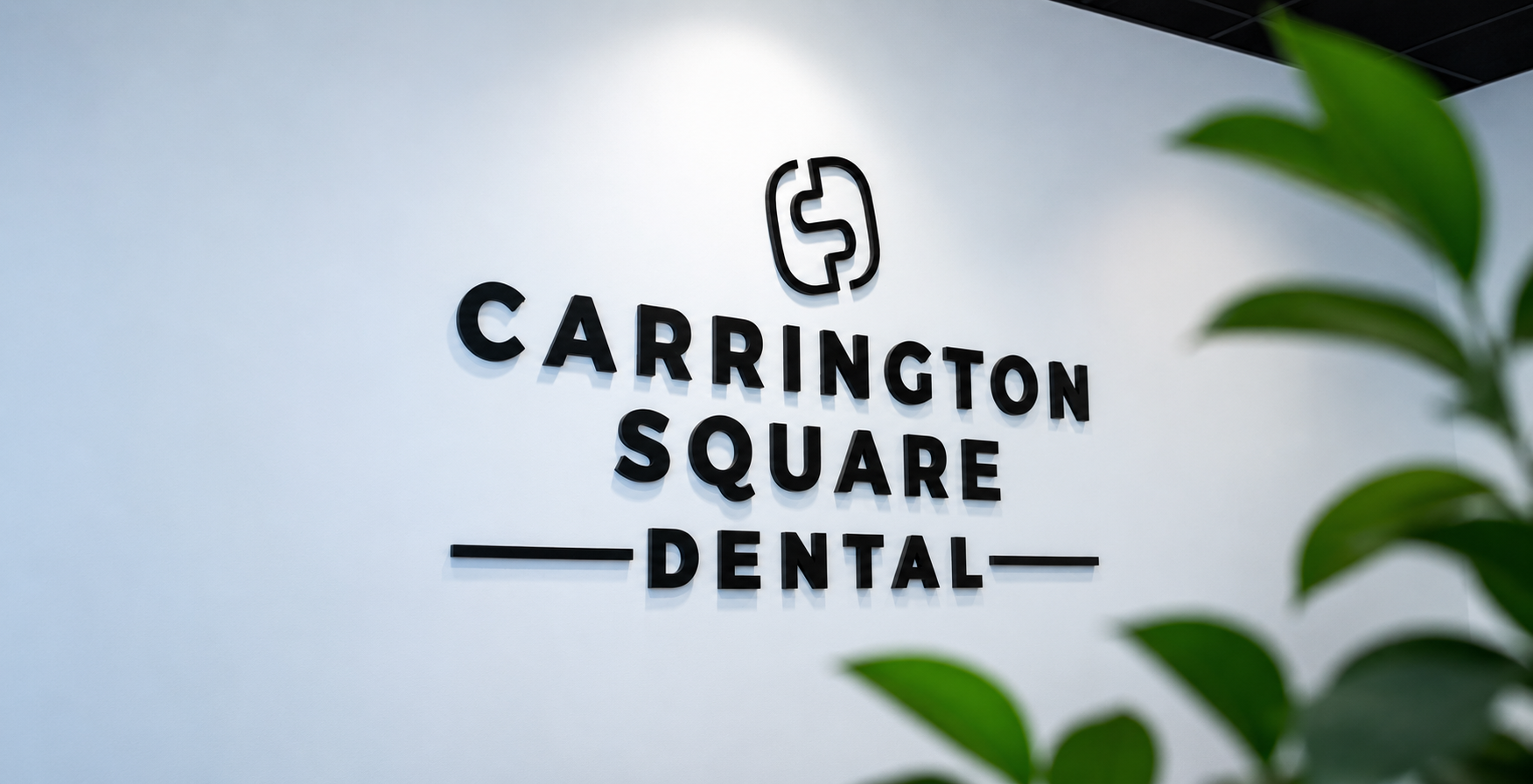 Carrington Dental Office signage
