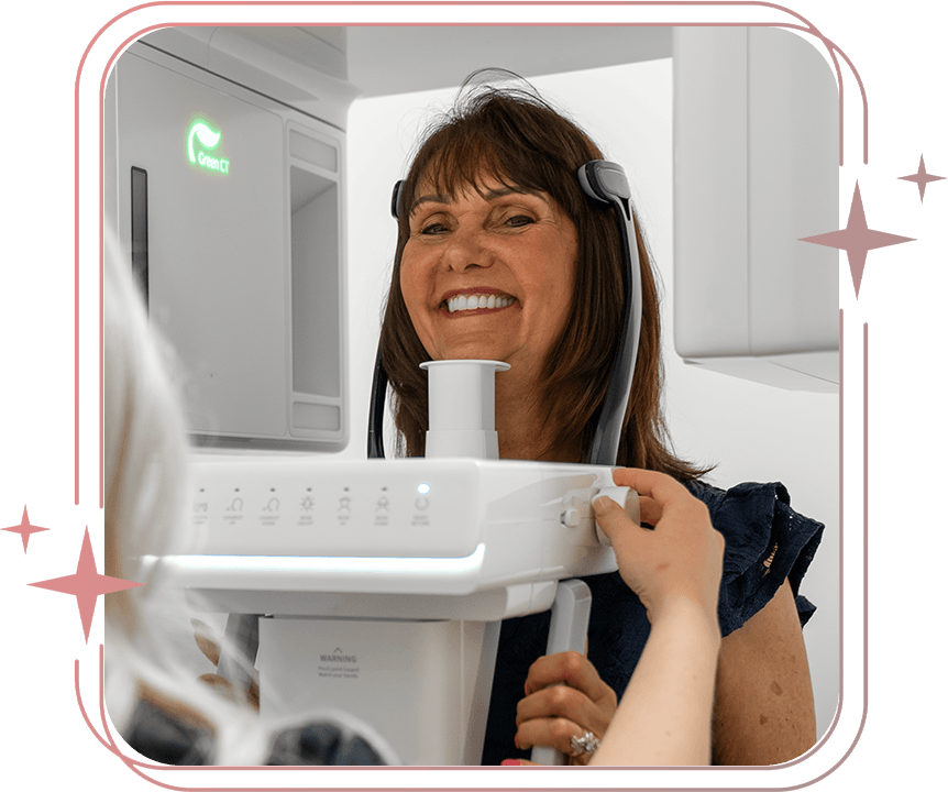 patient during cbct